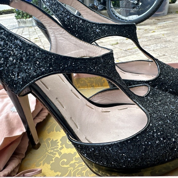 Miu Miu PRADA Heels size 8 - Picture 1 of 6